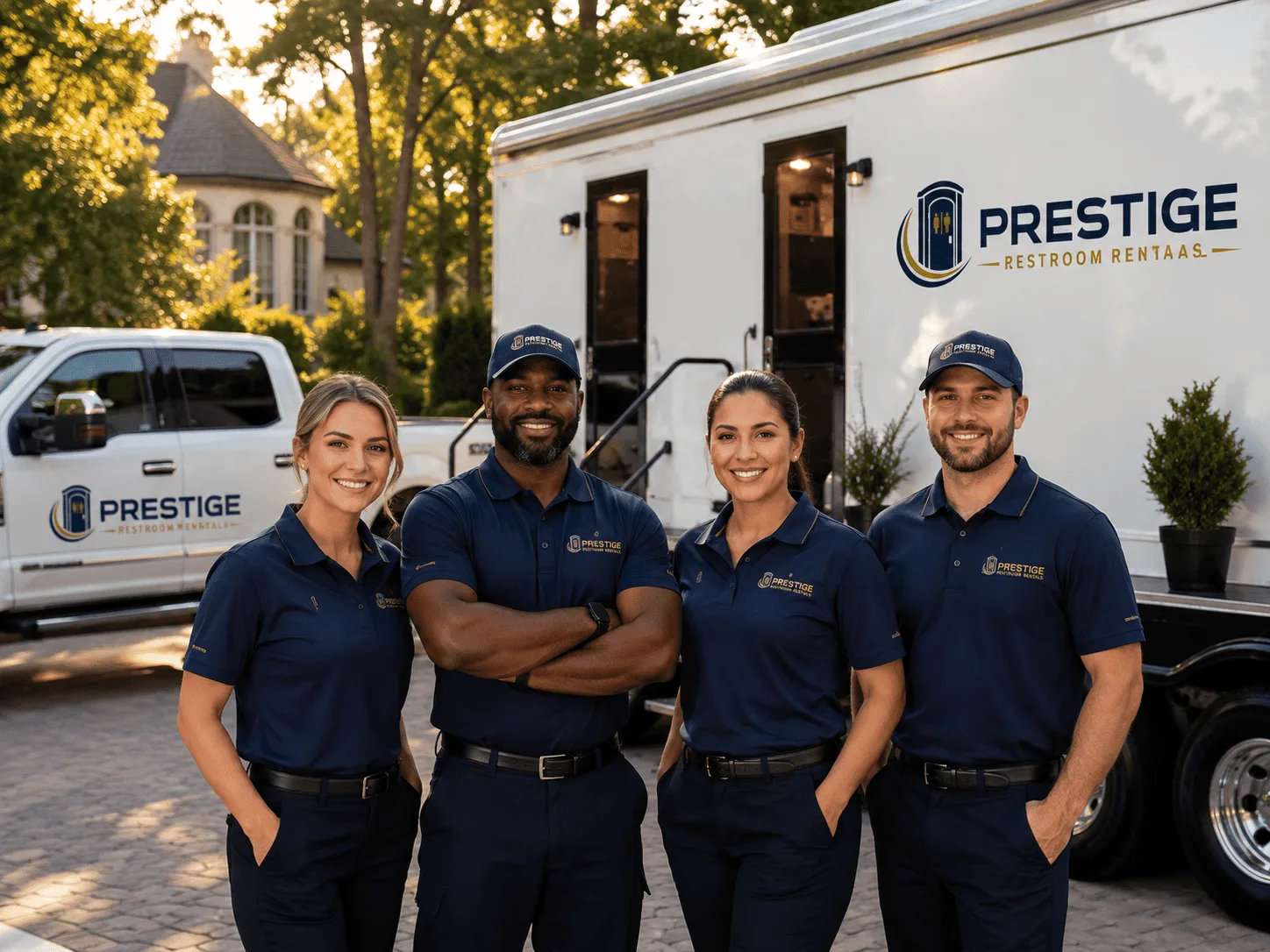 Trusted Luxury Portable Restrooms company in Winfield, TX